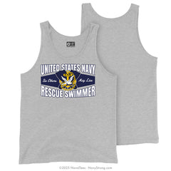 "USN Rescue Swimmer" Tank | Grey