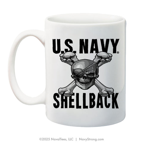 "Shellback Skull & Crossbones" | 15oz Coffee Mug