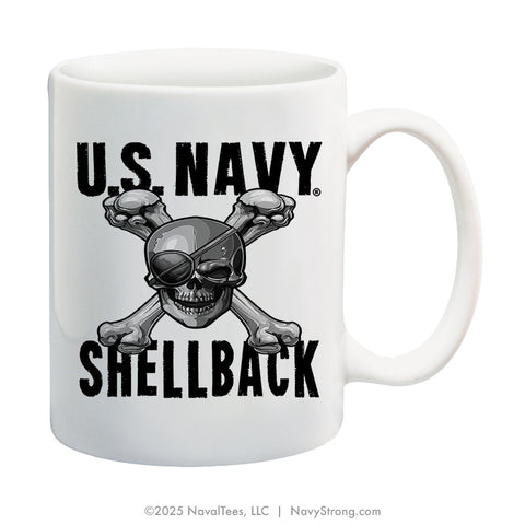 "Shellback Skull & Crossbones" | 15oz Coffee Mug