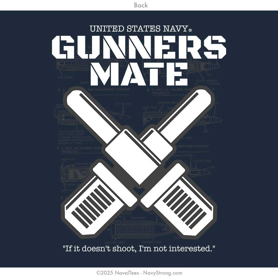 "GM Blueprint" Tee | Navy