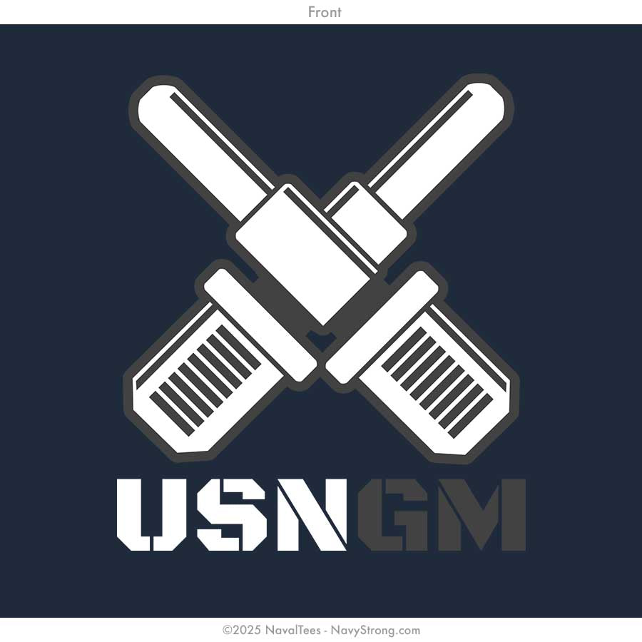 "GM Blueprint" Tee | Navy