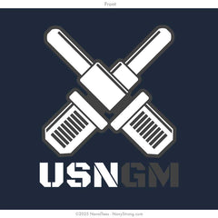 "GM Blueprint" Tee | Navy