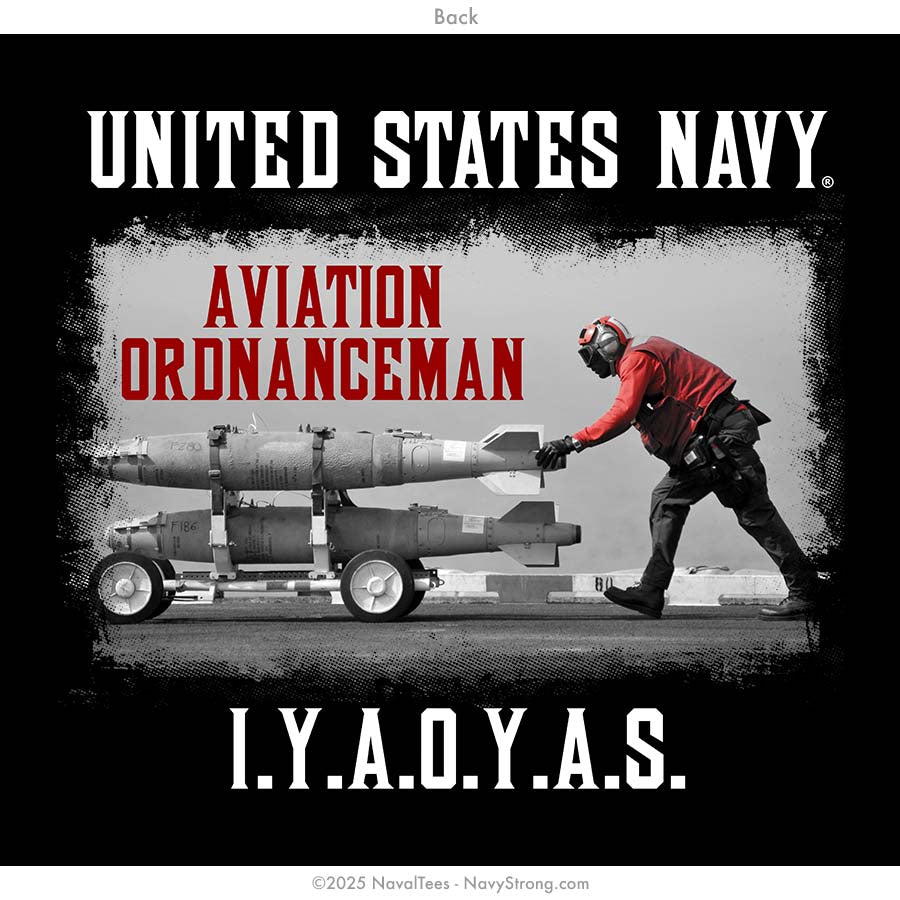 "IYAOYAS" Long Sleeve Tee | Black