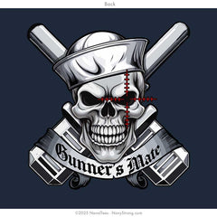 "Gunner Skull" Long Sleeve Tee | Navy