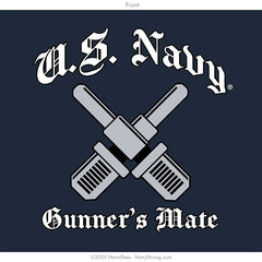 "Gunner Skull" Long Sleeve Tee | Navy