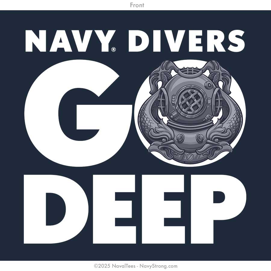 "Go Deep" Tank | Navy