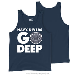 "Go Deep" Tank | Navy