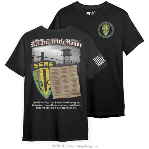 "SERE Conduct" Tee - Black