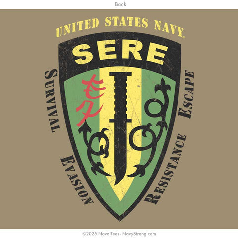 "Vintage SERE" Tri-Blend Tee | Olive