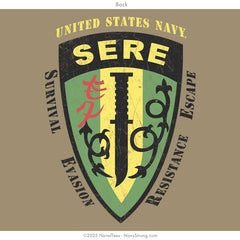 "Vintage SERE" Tri-Blend Tee | Olive