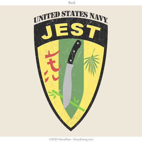 "Vintage JEST" Tri-Blend Tee | Tan