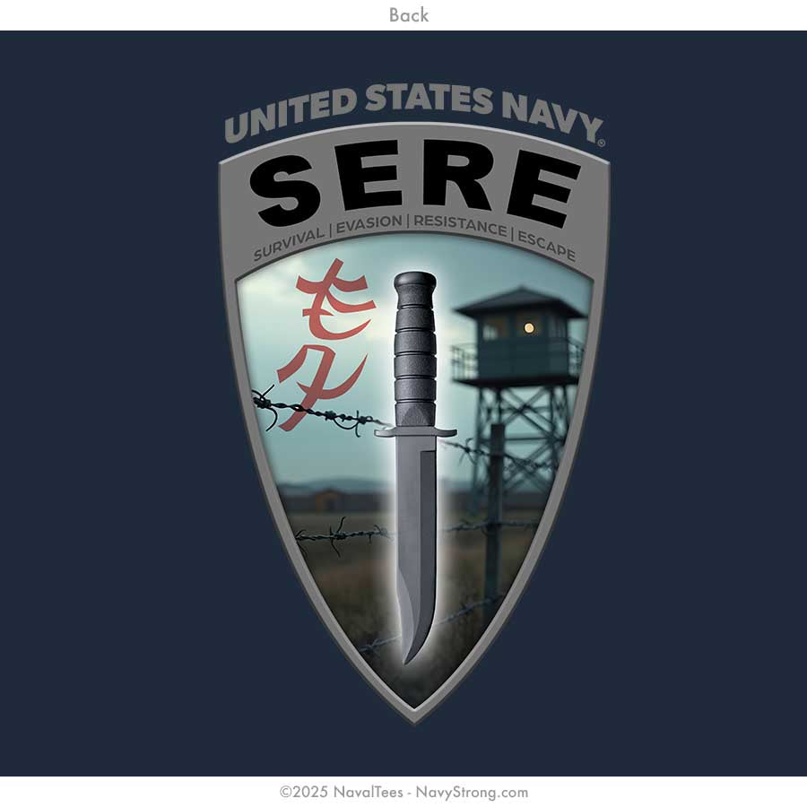 "SERE Watchtower" Tee - Navy