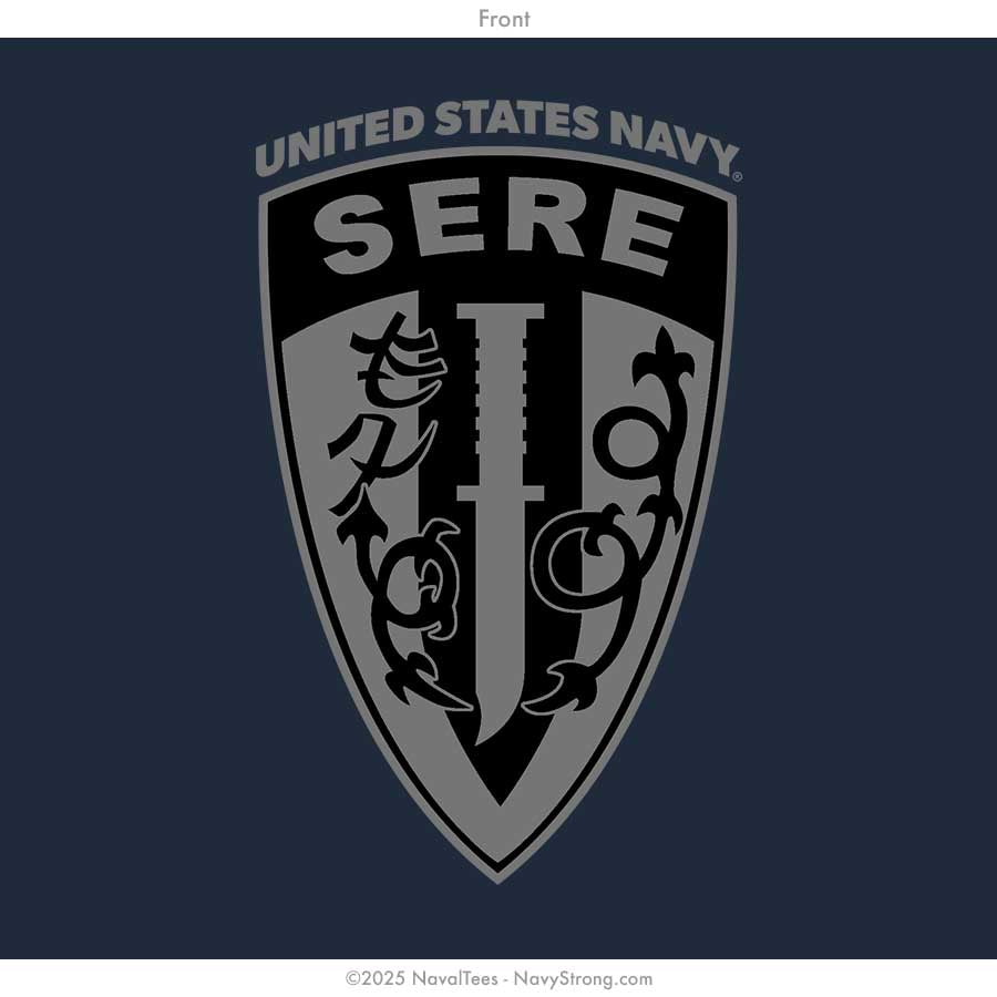 "SERE Watchtower" Hooded Sweatshirt | Navy