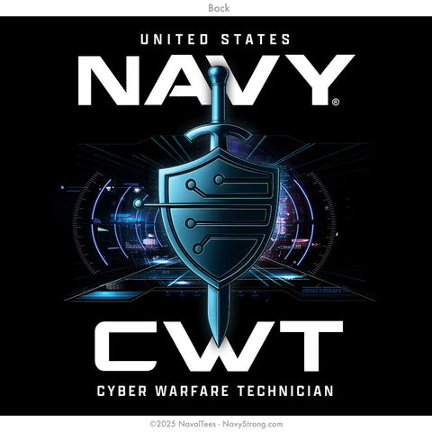 "Cyber Warfare Technician" Tee | Black