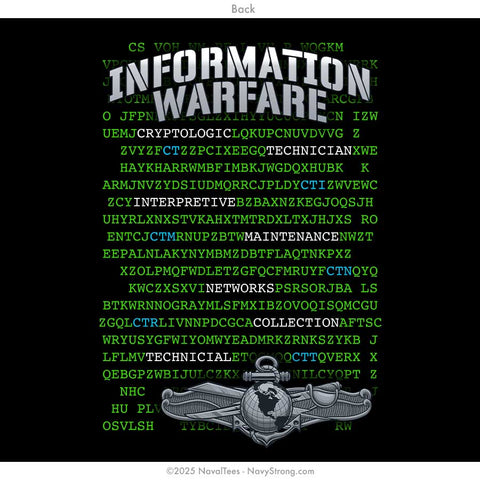 "Cryptologic Technician" Tee | Black