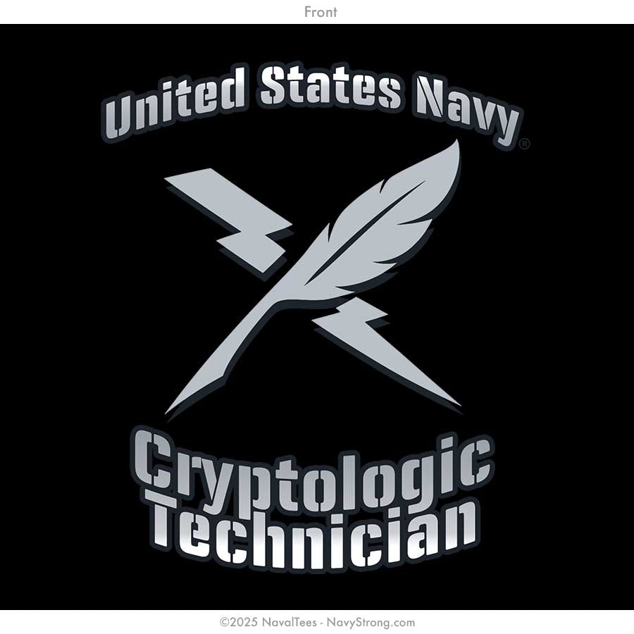 "Cryptologic Technician" Tee | Black