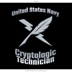 "Cryptologic Technician" Tee | Black
