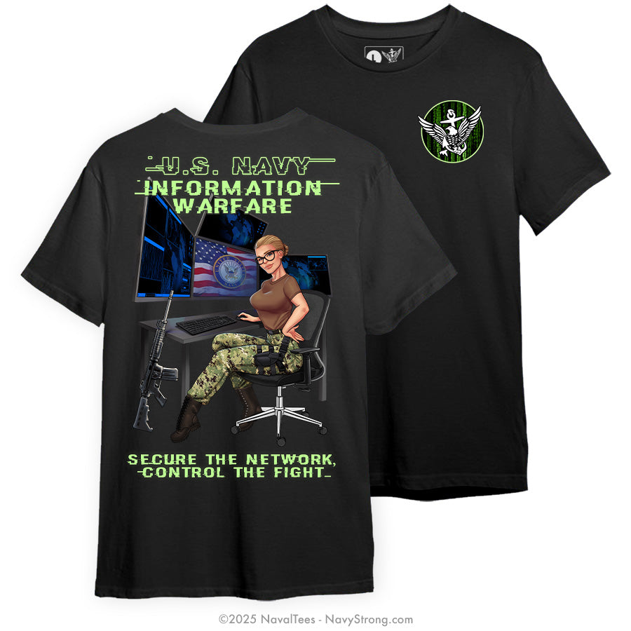 "IW PINUP" Tee | Black