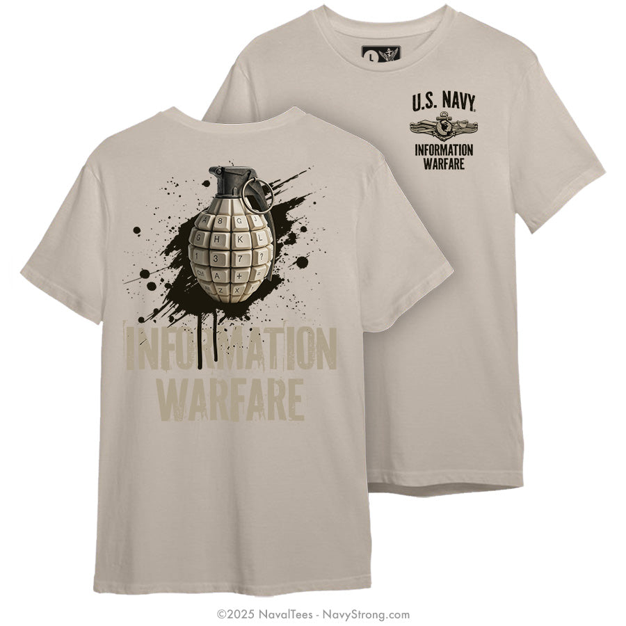 "IW Grenade" Tee | Sand
