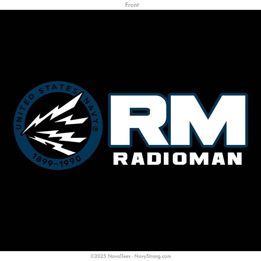 "Veteran Radioman" Tee | Black