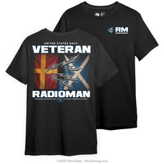 "Veteran Radioman" Tee | Black