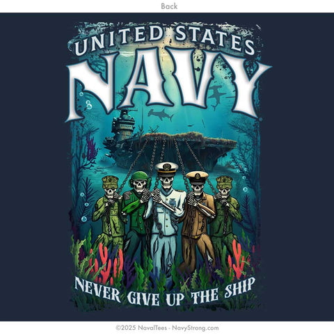 "Ghost Ship" Tee | Navy
