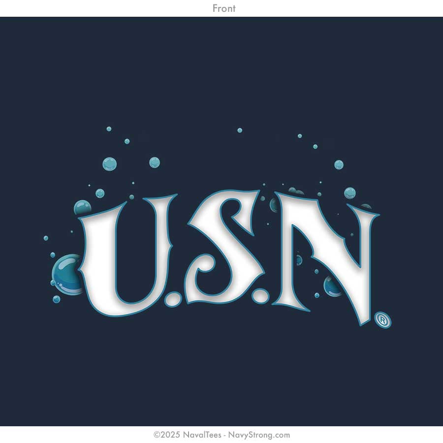 "Ghost Ship" Long Sleeve Tee | Navy