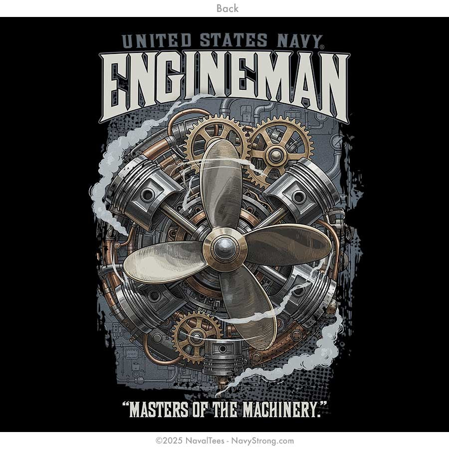 "Engineman" Tee | Black