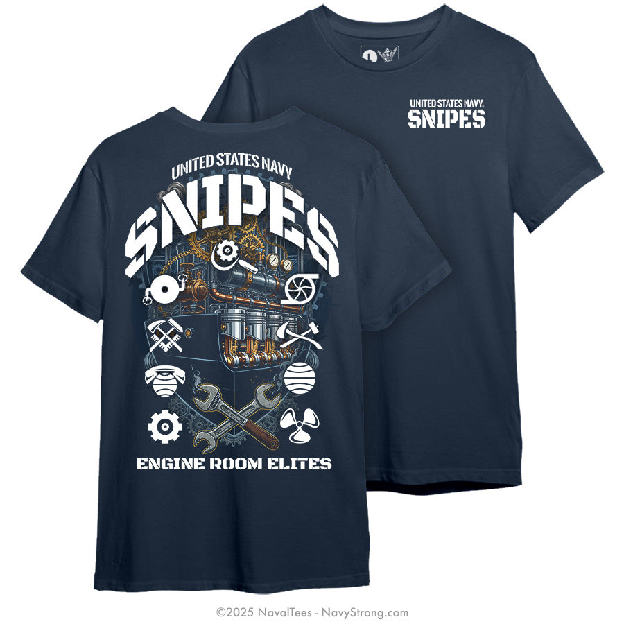 "Engine Room" Tee | Navy