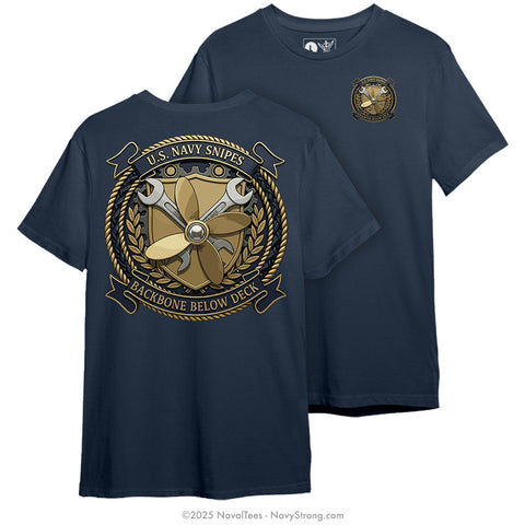 "Snipe Badge" Tee | Navy