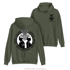 "FCPOA Silhouette" Hooded Sweatshirt | Military Green