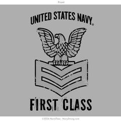 "First Skull" Long Sleeve Tee | Grey