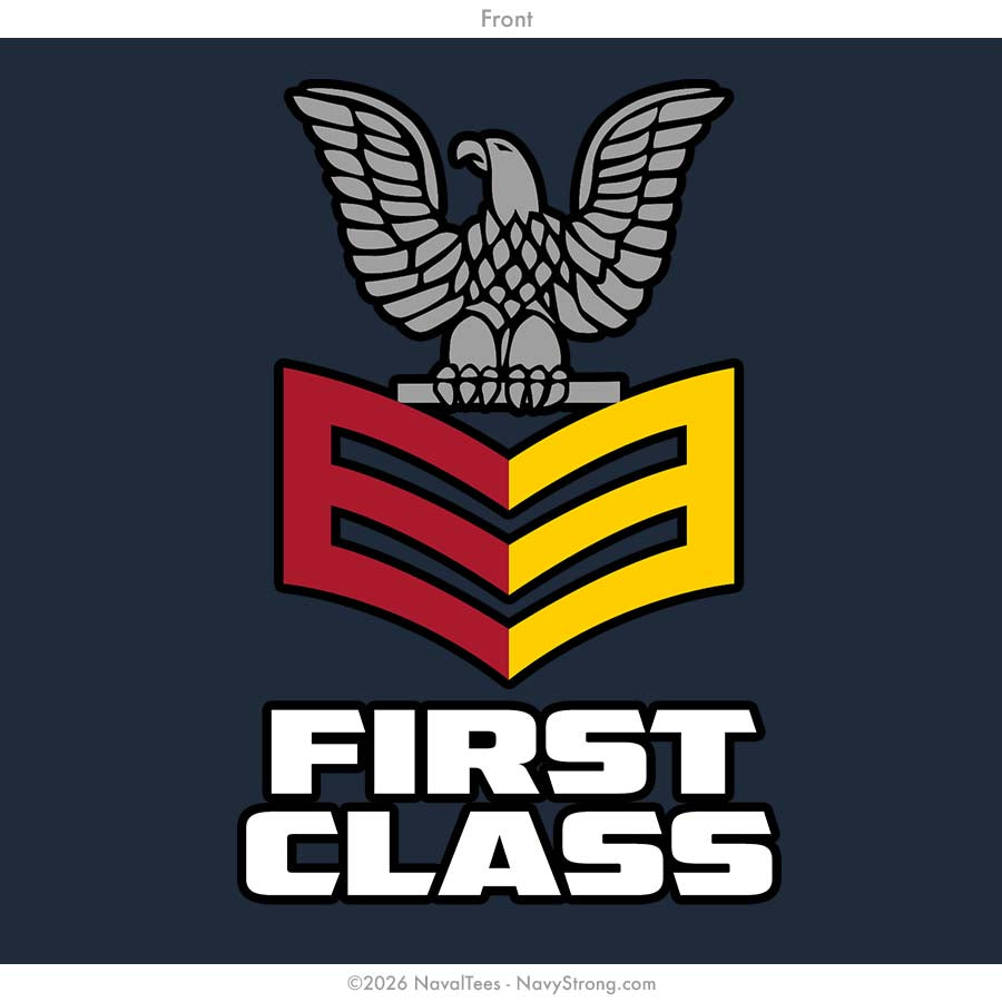 "Always Strong" Long Sleeve Tee | Navy