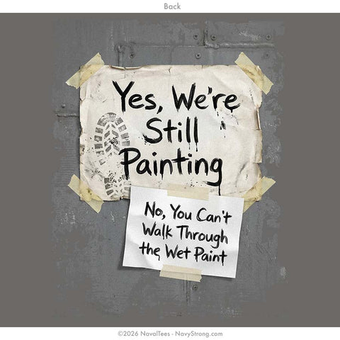 "Still Painting" Tee | Charcoal