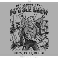 "Chips, Paint, Repeat" Long Sleeve Tee | Grey