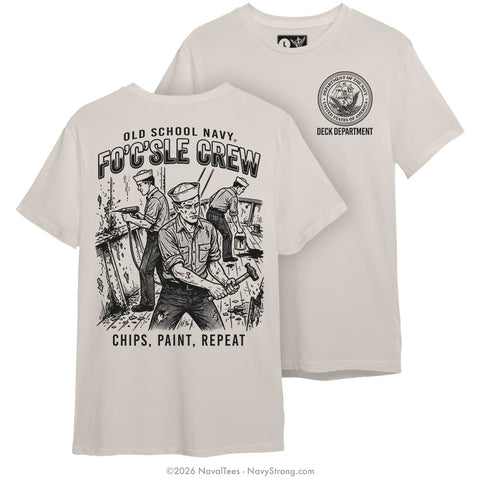 "Chips, Paint, Repeat" Tee | Natural