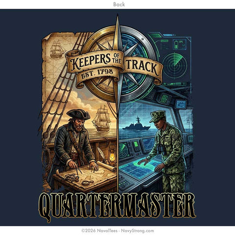 "Quartermaster" Tee | Navy