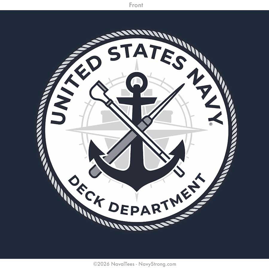 "Helm of the Watch" Crewneck Sweatshirt | Navy