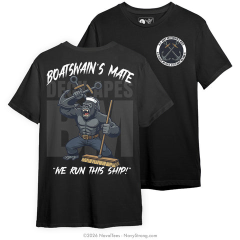 "Deck Ape" Tee | Black