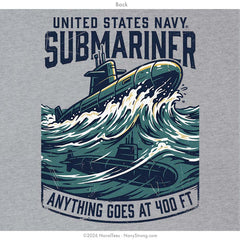 "Submariner" Tee | Grey