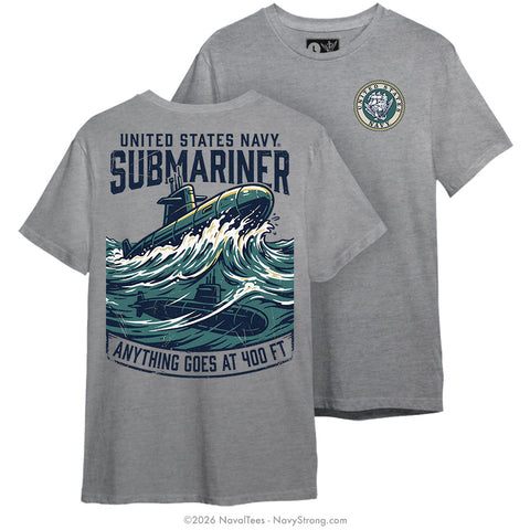 "Submariner" Tee | Grey