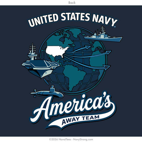 "Away Team" Tee | Navy