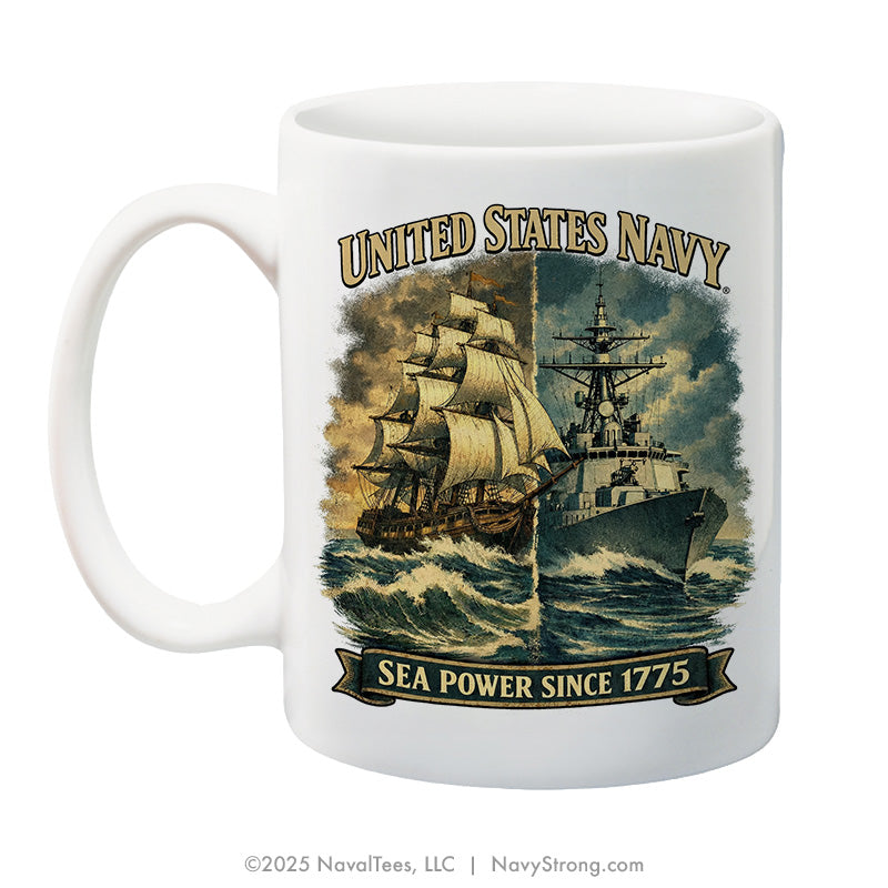 "Sea Power"  | 15 oz Coffee Mug