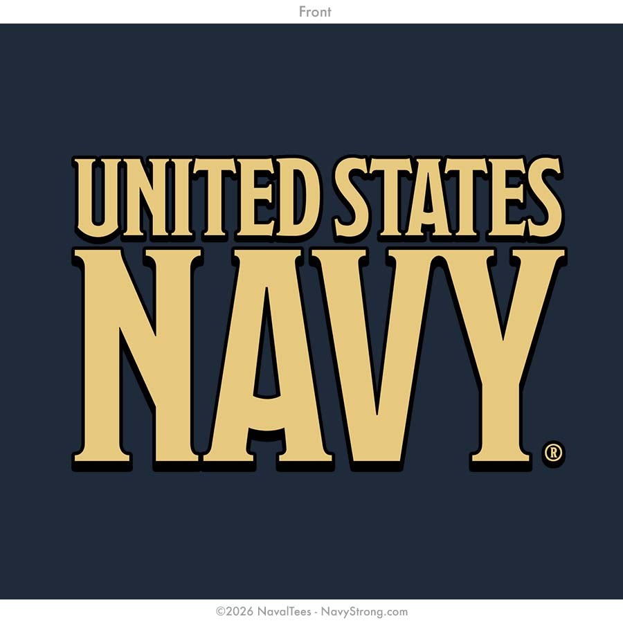"Sea Power" Long Sleeve Tee | Navy