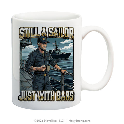 "With Bars" | 15 oz Coffee Mug