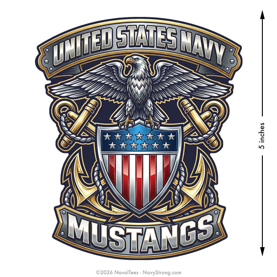 "Mustangs" | 5 inch Vinyl Decal