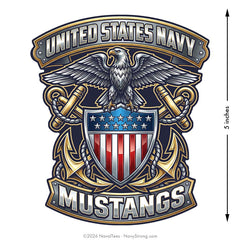 "Mustangs" | 5 inch Vinyl Decal