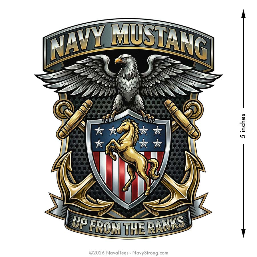 "Up From The Ranks" | 5 inch Vinyl Decal