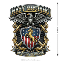 "Up From The Ranks" | 5 inch Vinyl Decal