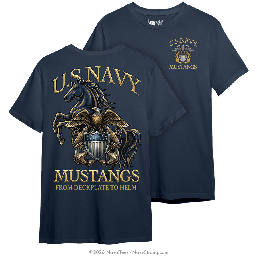 "Deckplate to Helm" Tee | Navy